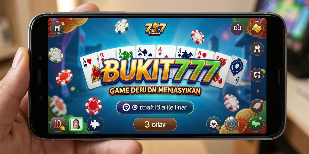 Tampilan menarik gameplay BUKIT777 dalam permainan Domino.