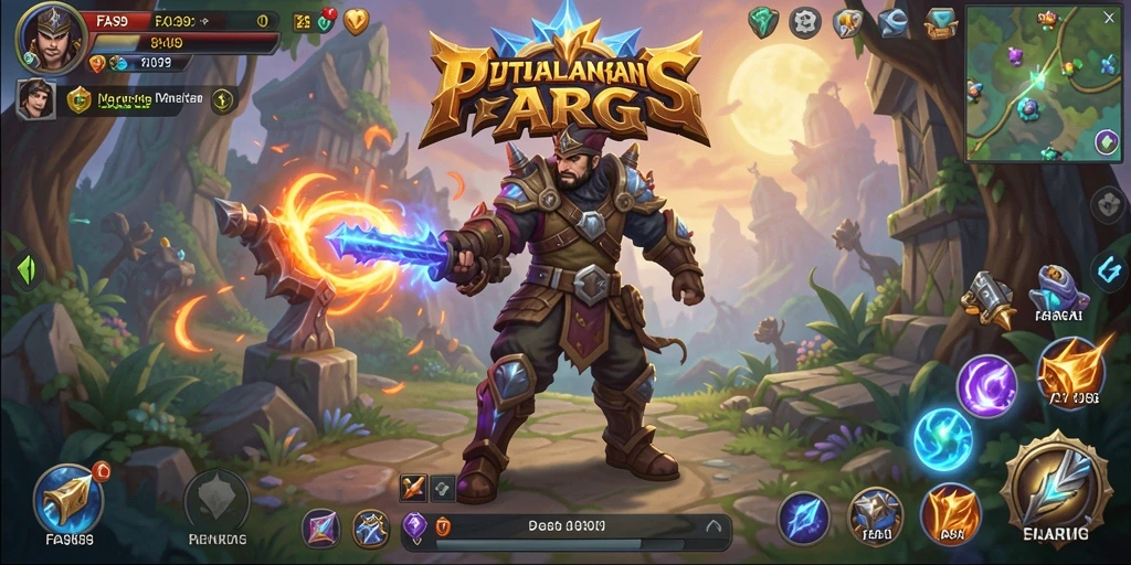 Tampilan gameplay intens dengan pertarungan seru dalam FA99.