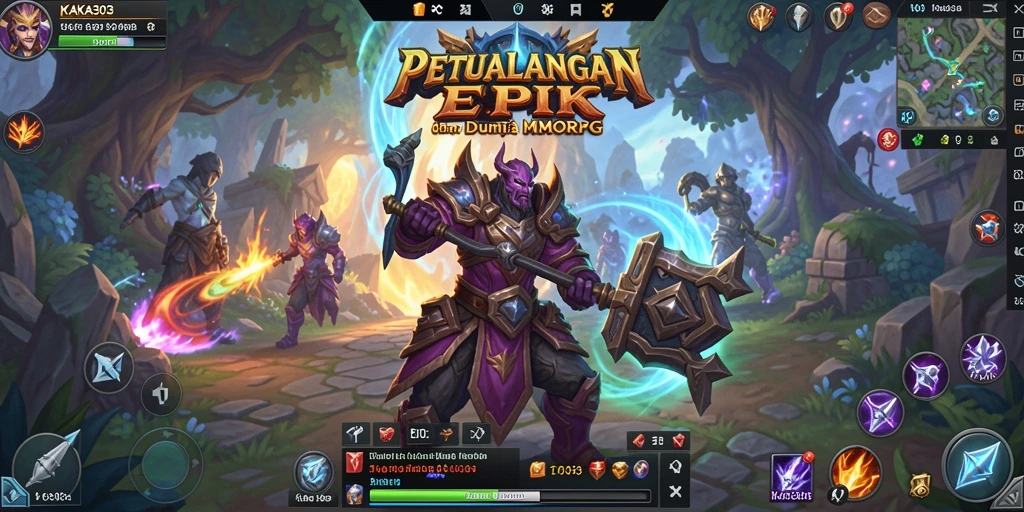 Gameplay KAKA303 yang menakjubkan dalam dunia MMORPG.