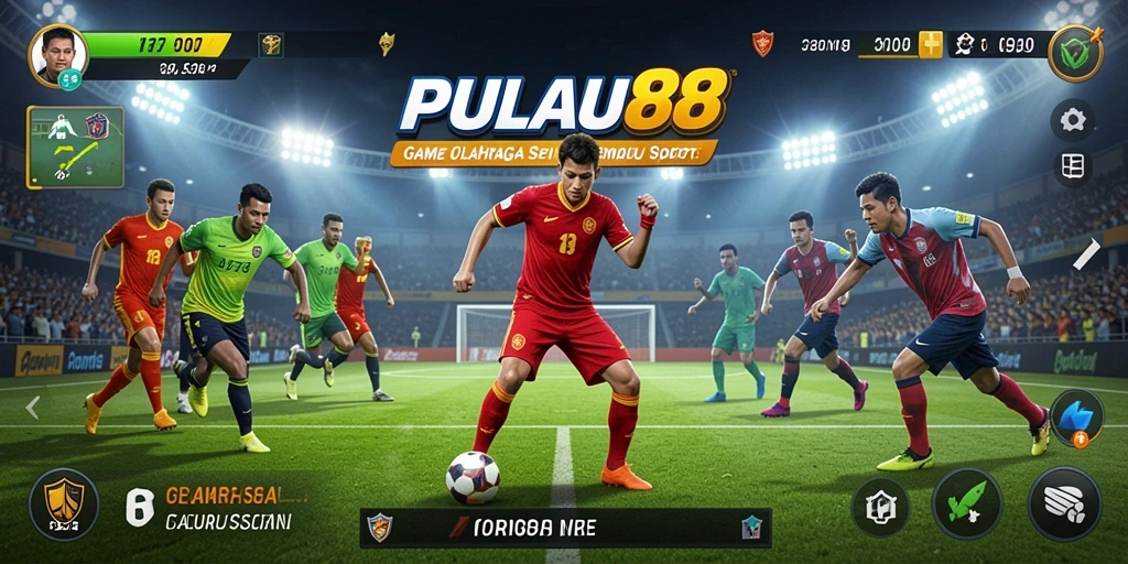 Tampilan gameplay menarik dari PULAU88 yang penuh aksi olahraga.