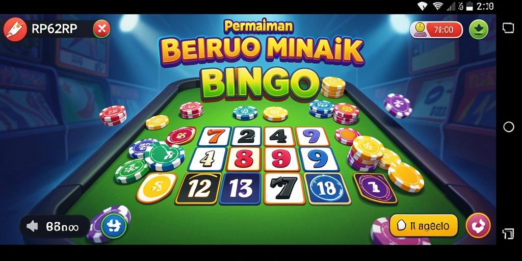 Tampilan gameplay menarik dari aplikasi Bingo RP62RP.